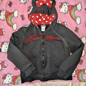 Minnie Mouse Zip Up Hoodie